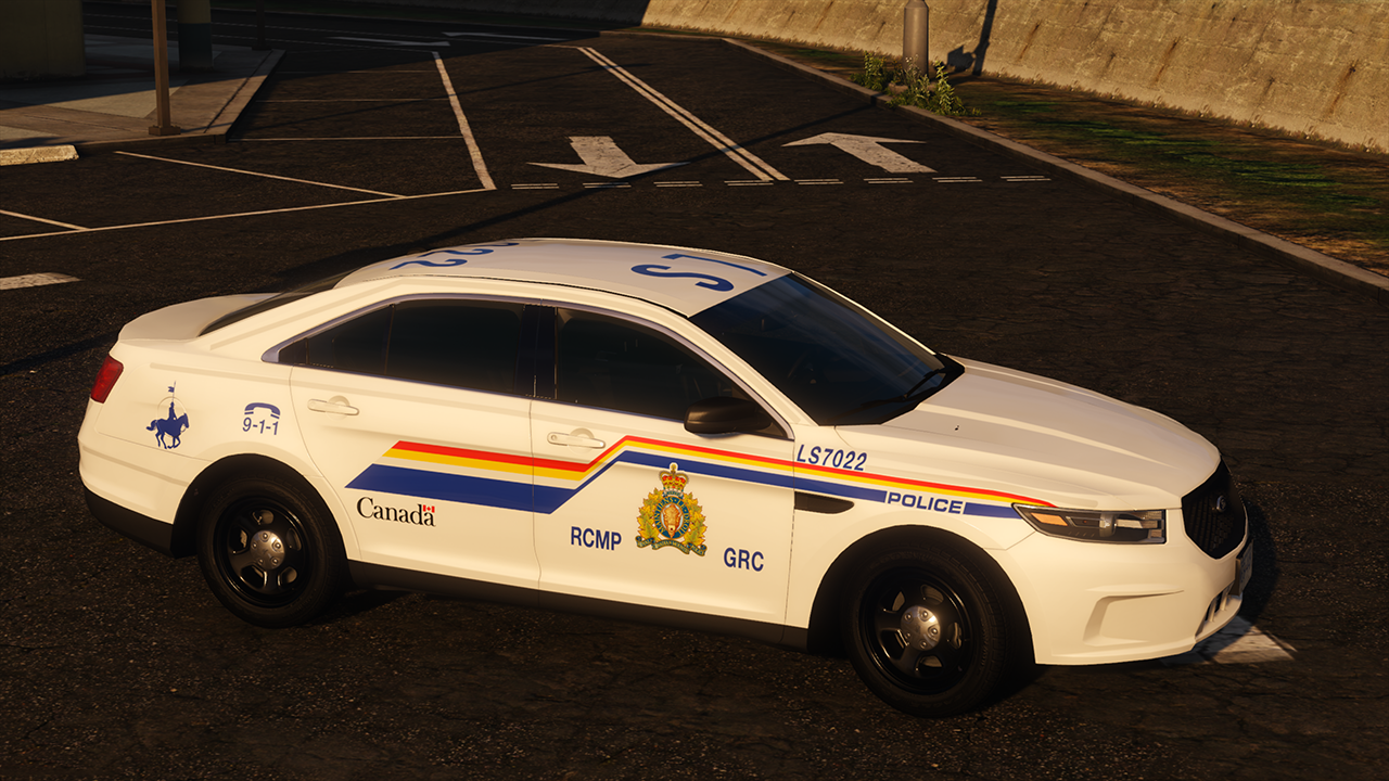 Royal Canadian Mounted Police (BC) Based Livery Pack