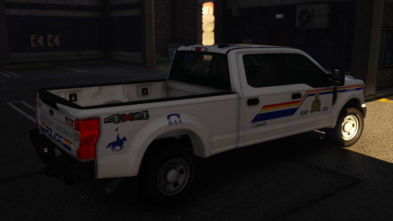 Royal Canadian Mounted Police (BC) Based Livery Pack