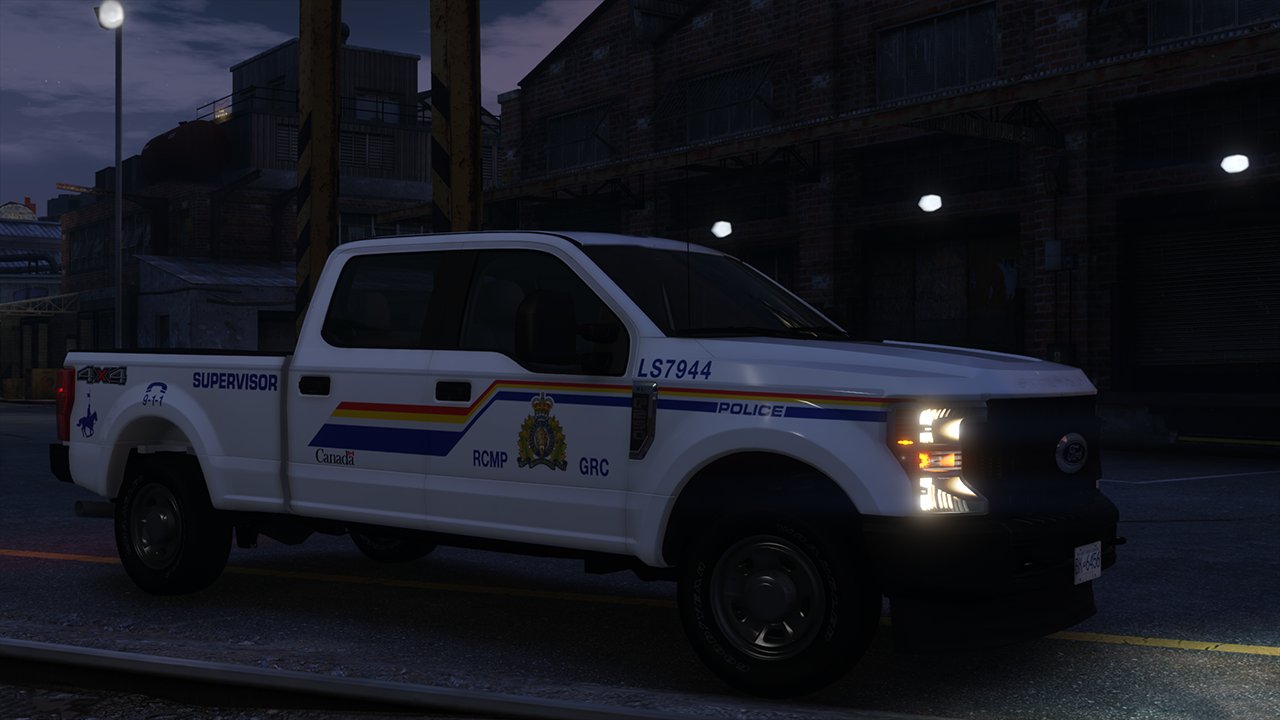 Royal Canadian Mounted Police (BC) Based Livery Pack