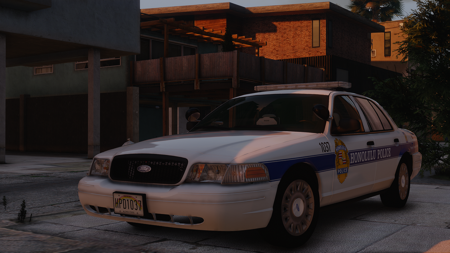 Honolulu Police Based Livery Pack