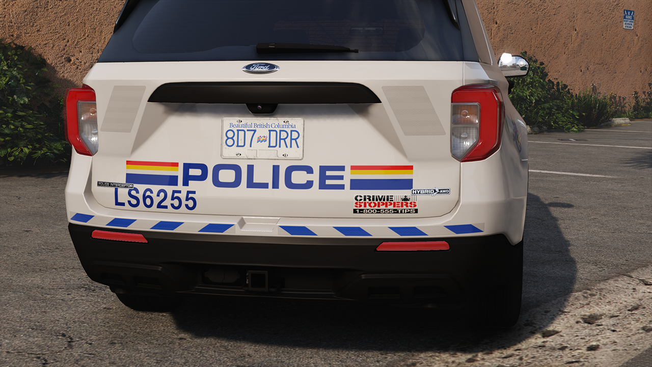 Royal Canadian Mounted Police (BC) Based Livery Pack