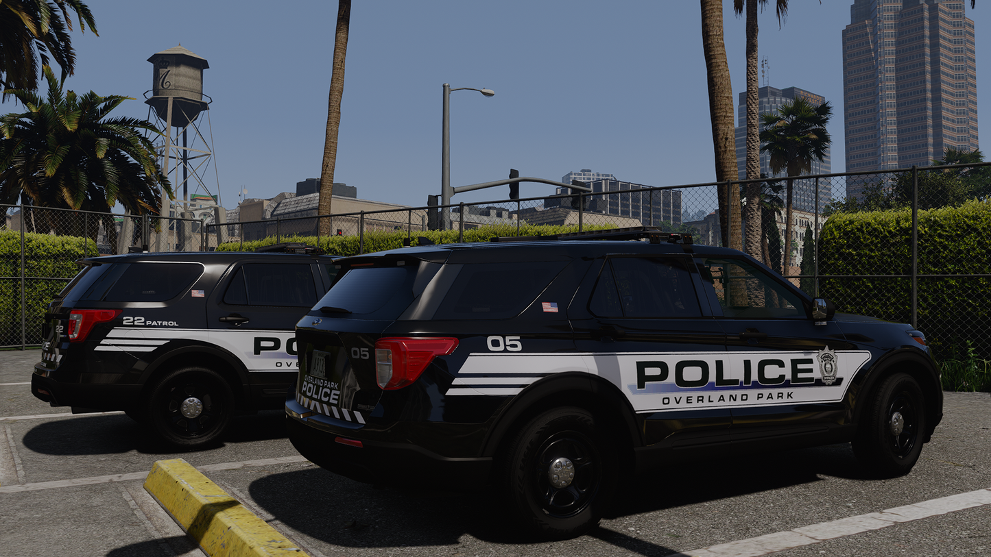 Overland Park Police Based Livery Pack