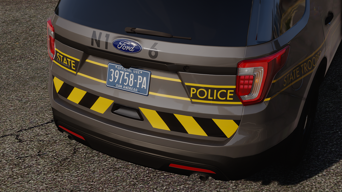 Pennsylvania State Police Based Livery Pack