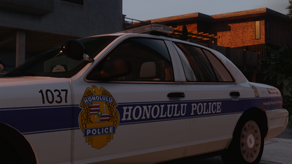 Honolulu Police Based Livery Pack