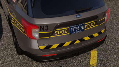 Pennsylvania State Police Based Livery Pack