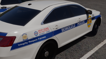 Honolulu Police Based Livery Pack