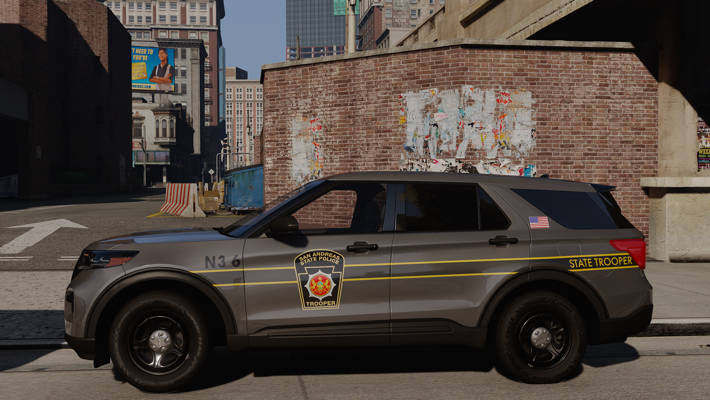 Pennsylvania State Police Based Livery Pack