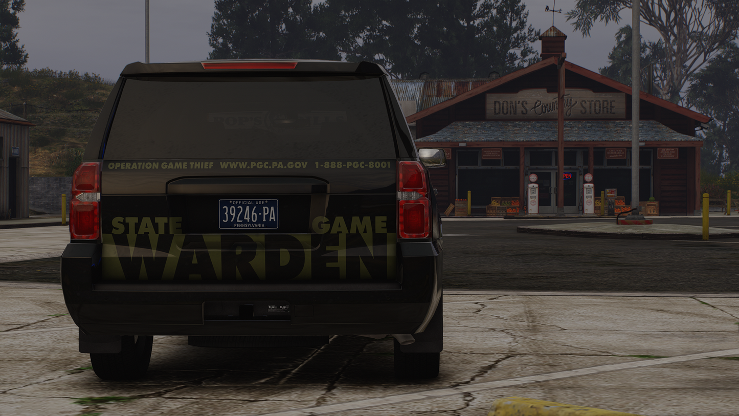 Pennsylvania State Game Warden Based Livery Pack