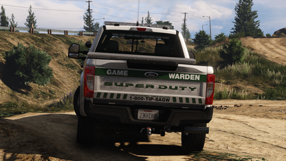 San Andreas Game Warden Livery Pack