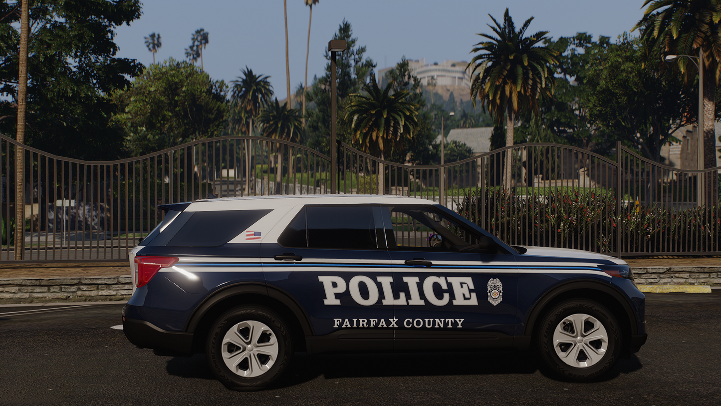 Fairfax County Police Based Livery Pack