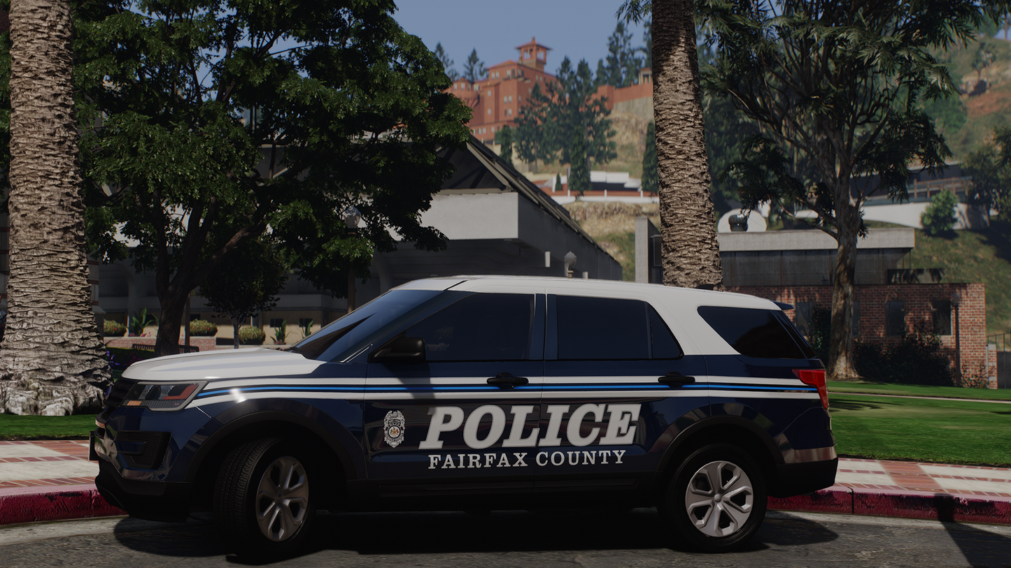 Fairfax County Police Based Livery Pack