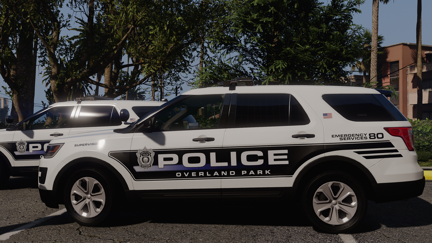 Overland Park Police Based Livery Pack