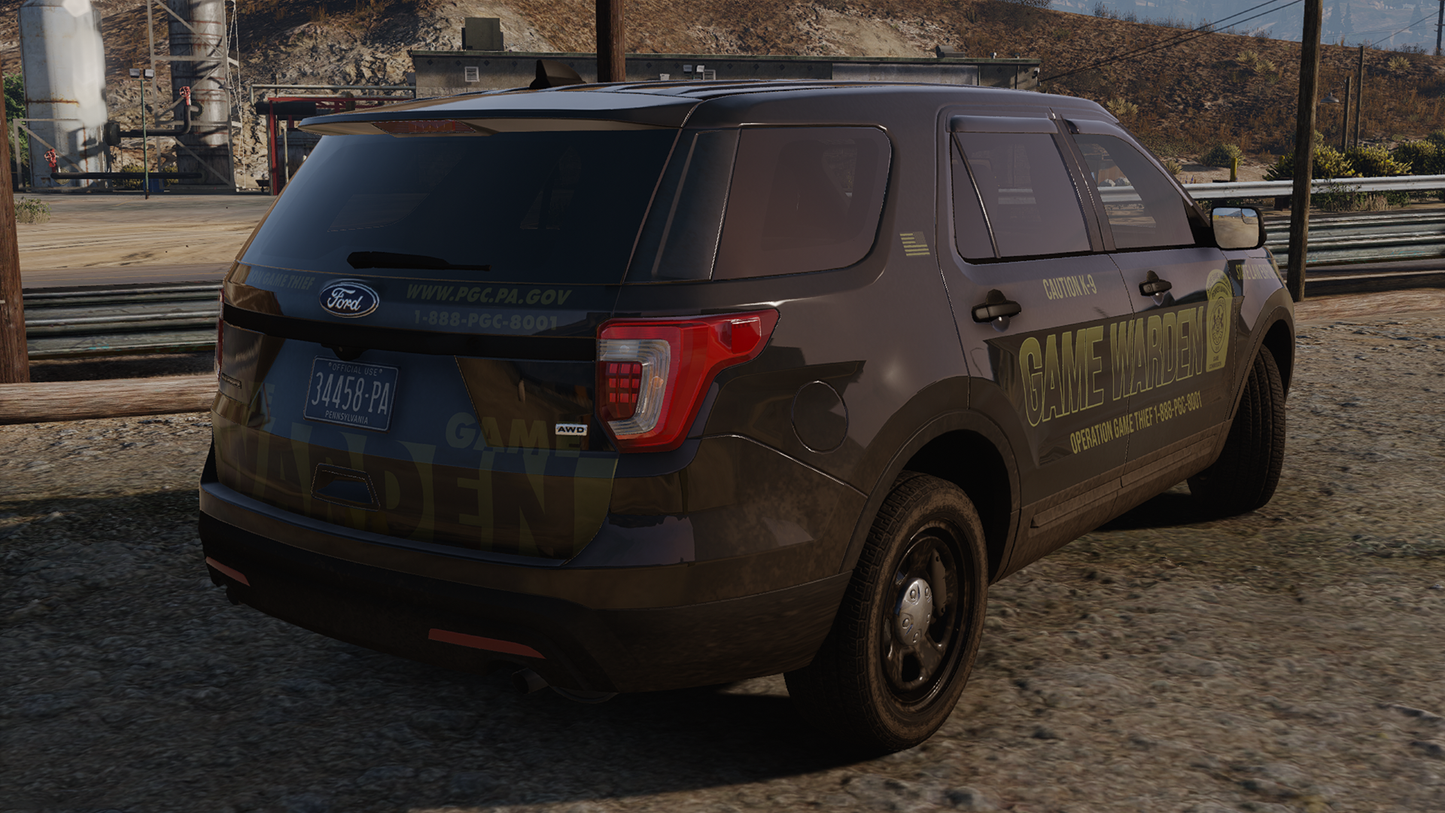 Pennsylvania State Game Warden Based Livery Pack