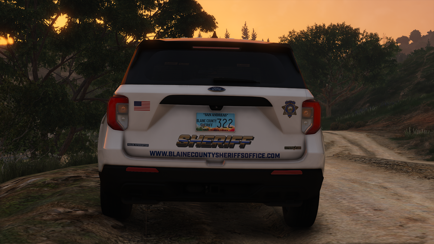 Nye County Sheriff Based Livery Pack