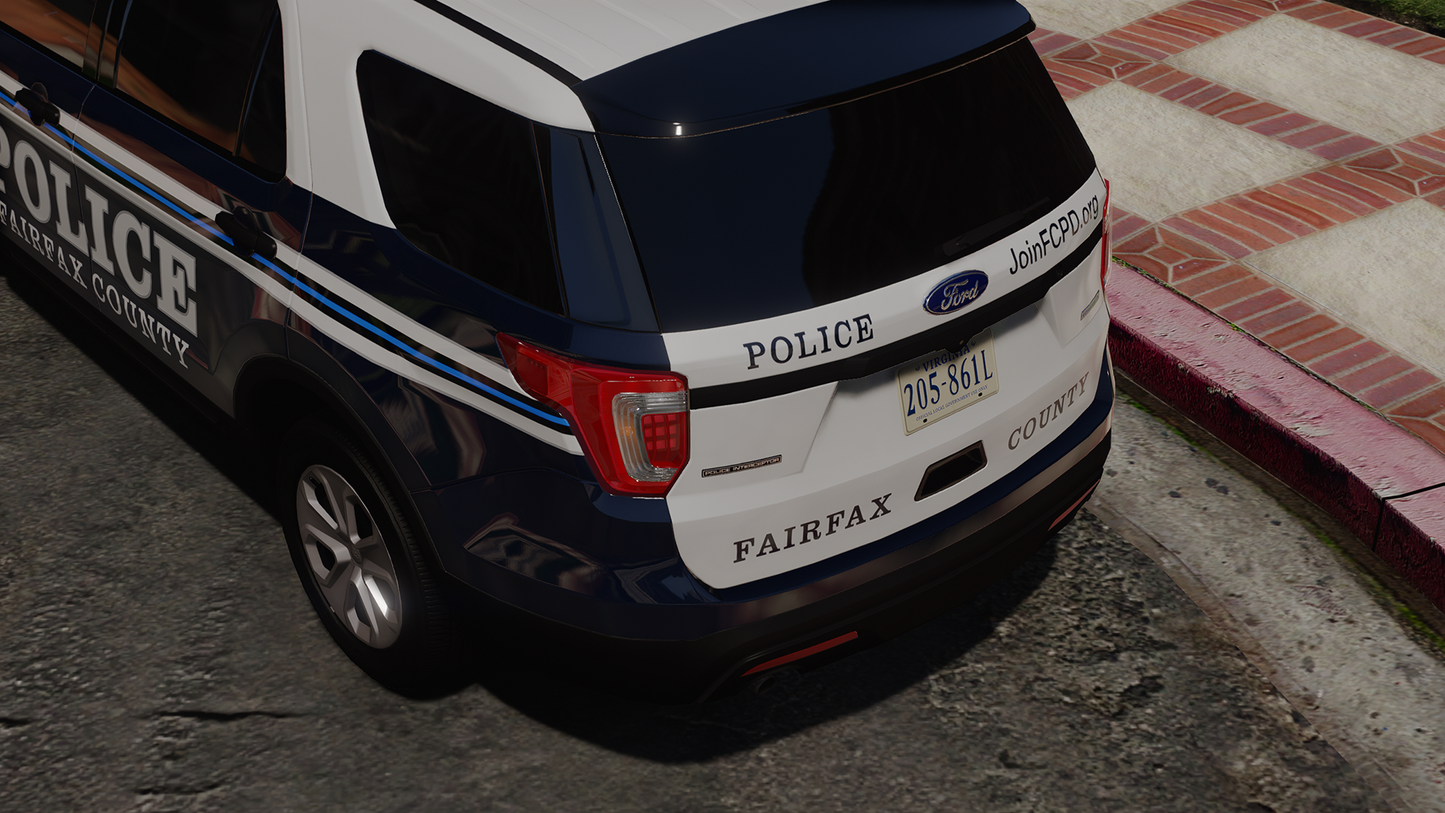 Fairfax County Police Based Livery Pack