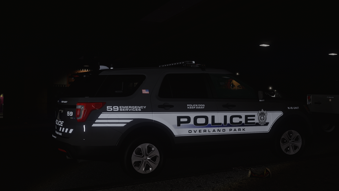 Overland Park Police Based Livery Pack